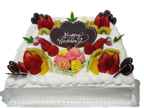 約３０カット分のデコレーションケーキ予約サイト お誕生日ケーキ ウェディングケーキ 浅草あろーむ