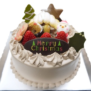 クリスマスケーキご予約 12 1からお渡し可能 お誕生日とクリスマス兼用ケーキ 浅草あろーむ