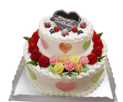 大きなサイズのお誕生日ケーキ ホールケーキ予約サイト 浅草あろーむ